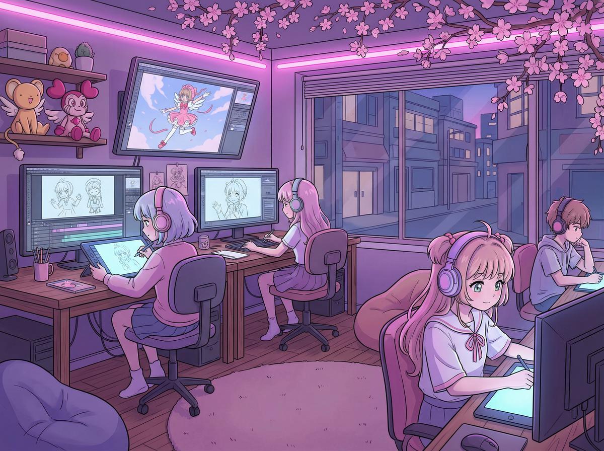 蜜芽 - 短动漫制作与MV拍摄